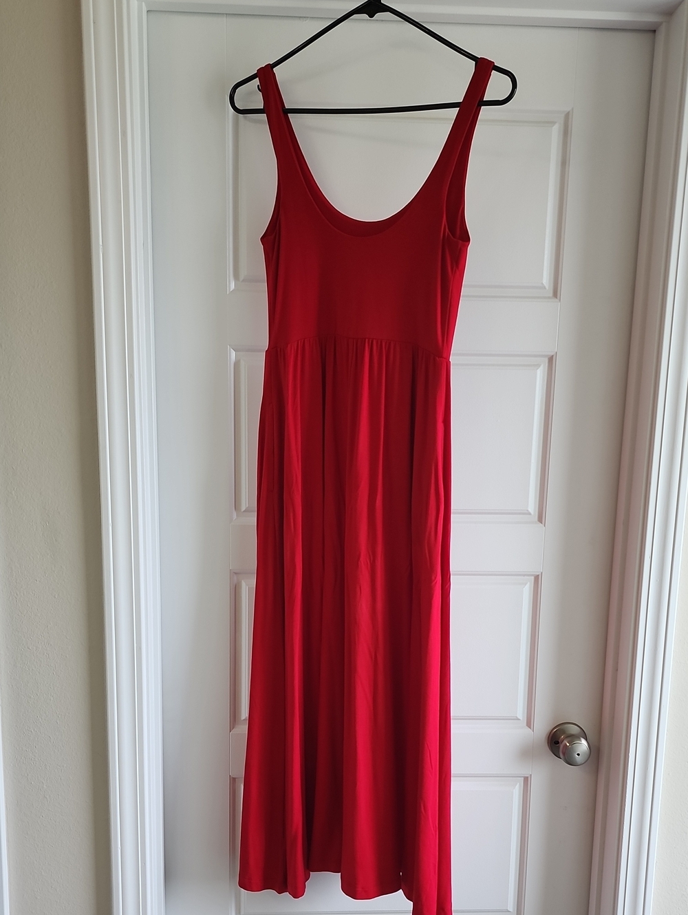 a new day Red Scoop-Neck Sleeveless Maxi Dress